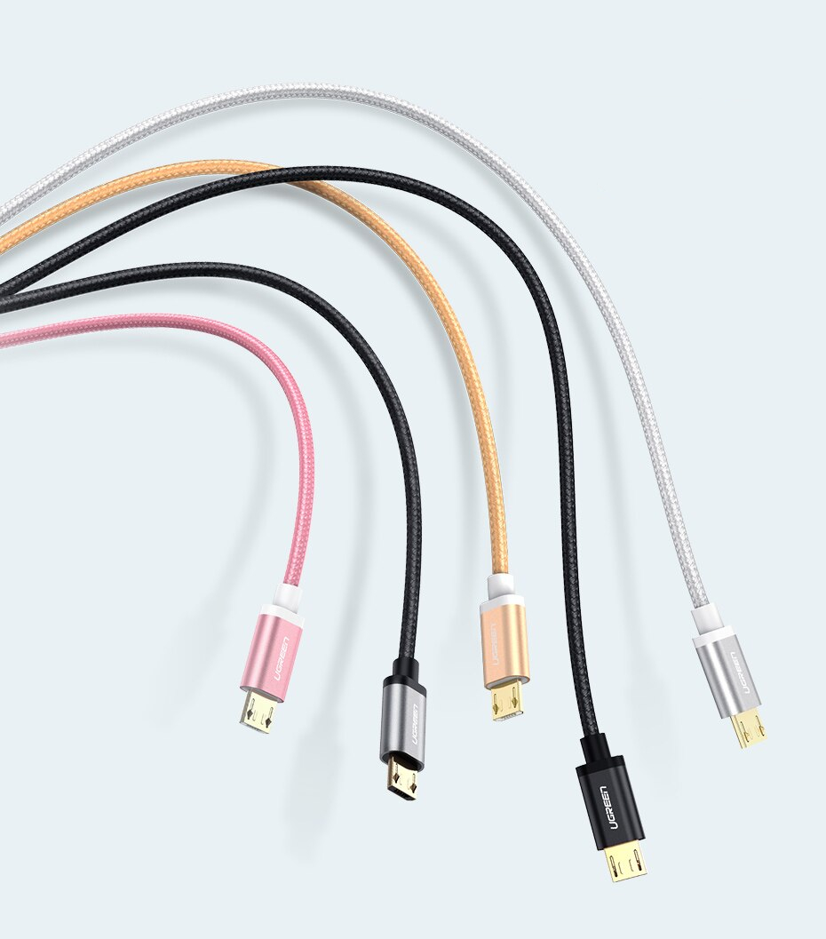 Colorful Braided Micro USB Cable Colorful Braided Micro USB Cable