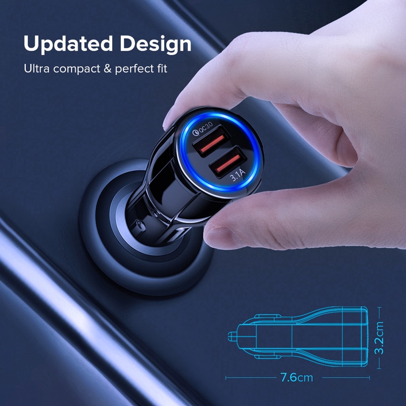 Universal Car Charger with Dual USB Universal Car Charger with Dual USB