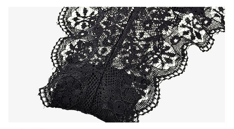 Women's Solid Laced Thong