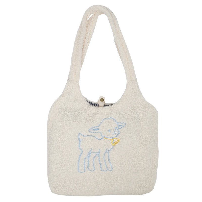 Women's Shopping Bag with Embroidery Women's Shopping Bag with Embroidery