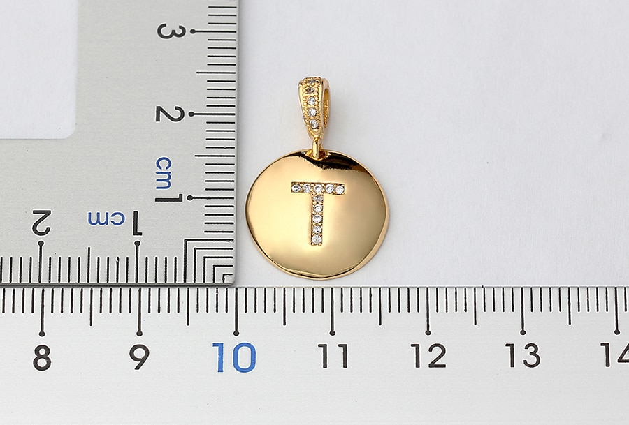 Women's Crystal Initial Necklace Women's Crystal Initial Necklace
