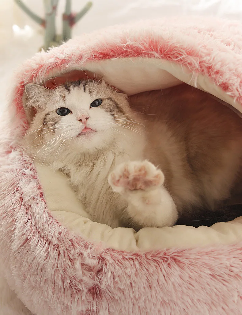 Cats Round Plush Bed Cats Round Plush Bed