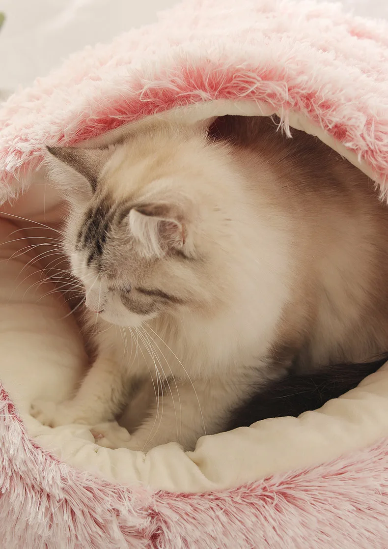 Cats Round Plush Bed Cats Round Plush Bed