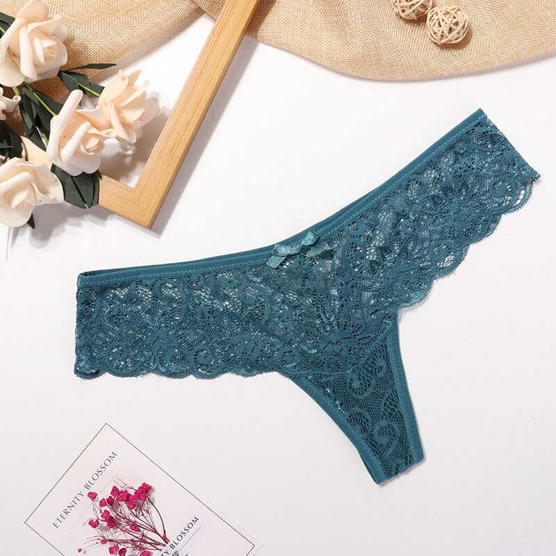 Women's Lace Sexy G-String 3 Pcs Set Women's Lace Sexy G-String 3 Pcs Set