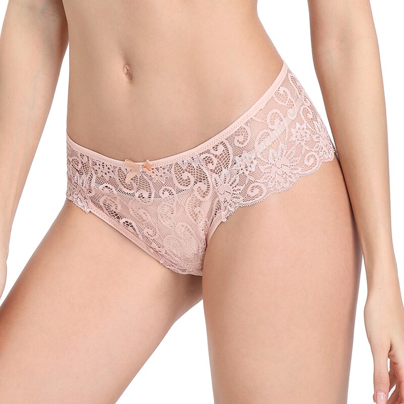Women's Floral Lace Panties Set
