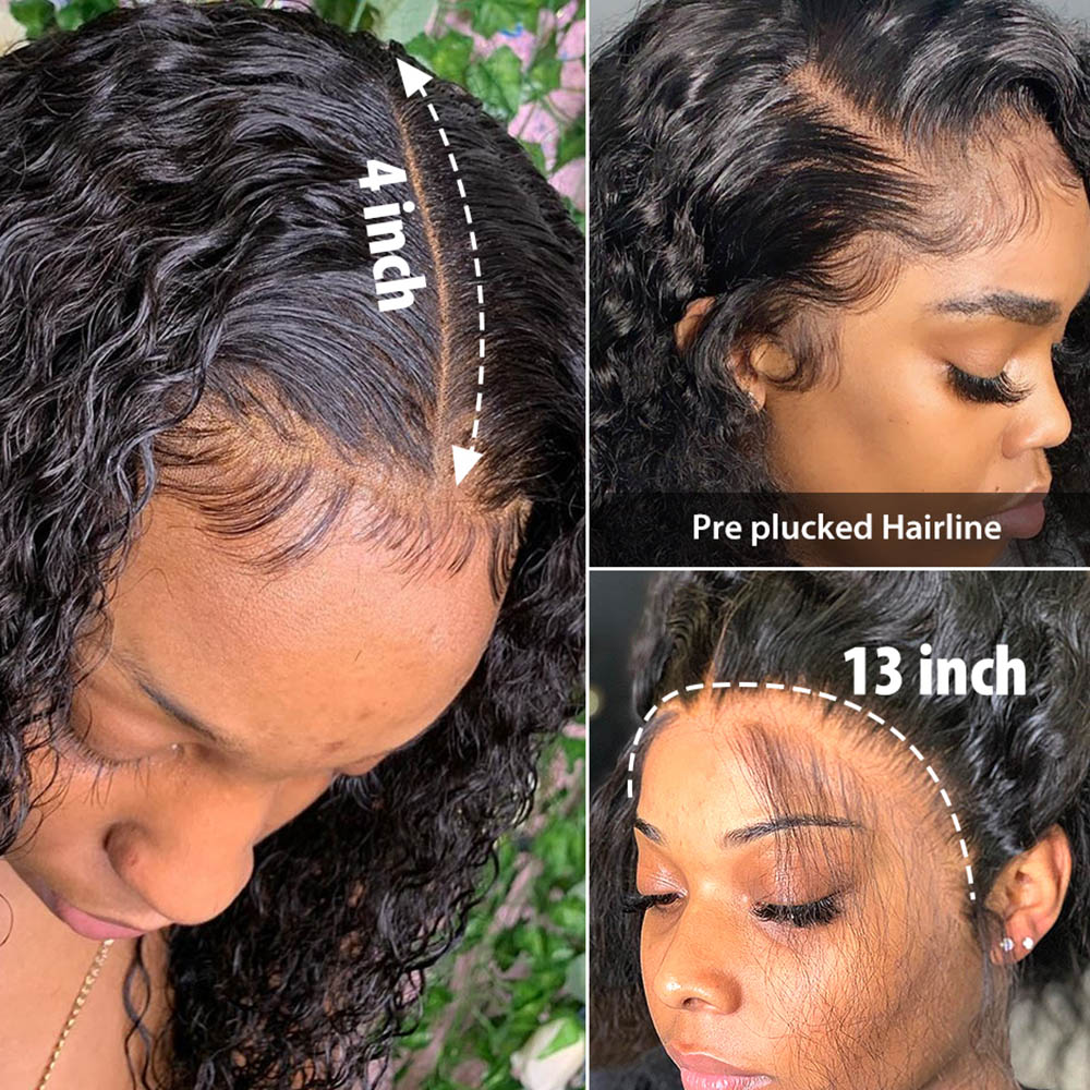 Deep Wave Human Hair Wig Deep Wave Human Hair Wig