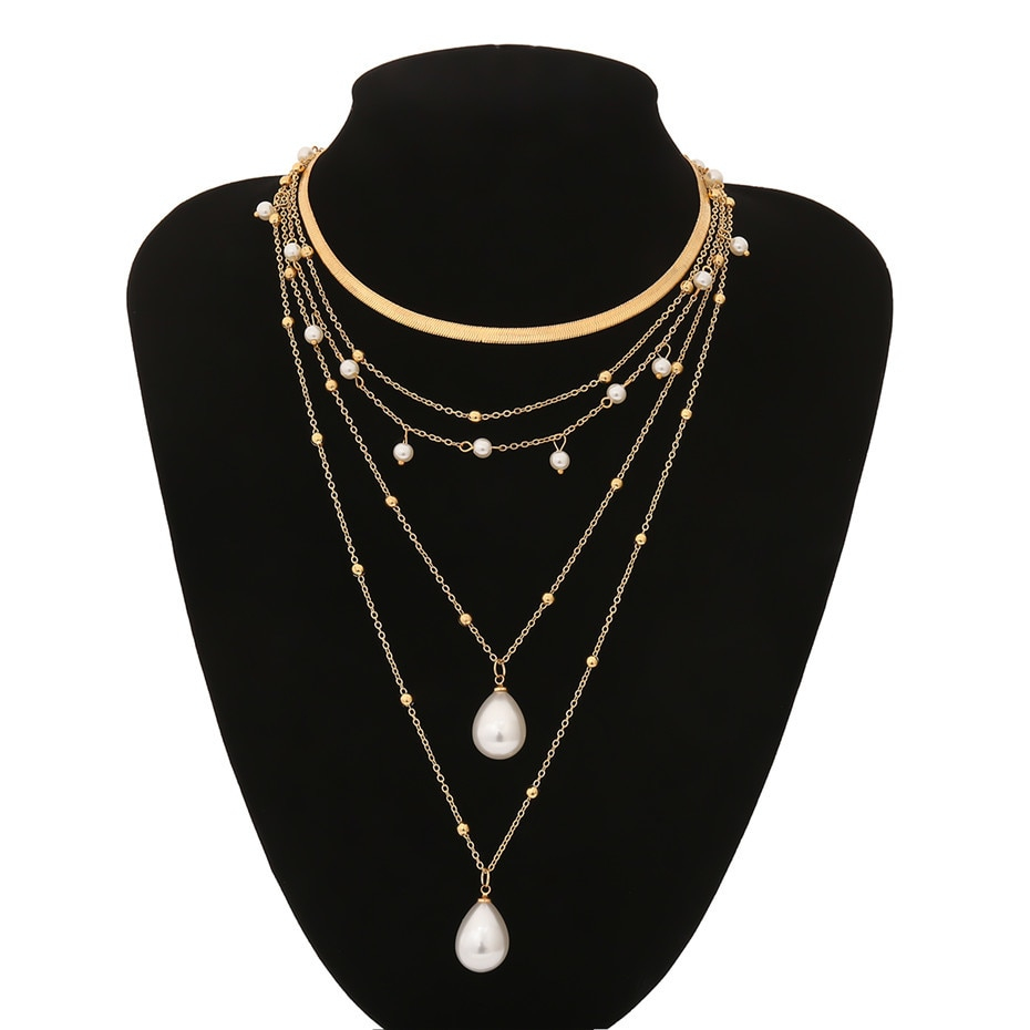 Women's Multi Layer Bohemian Tassel Necklace