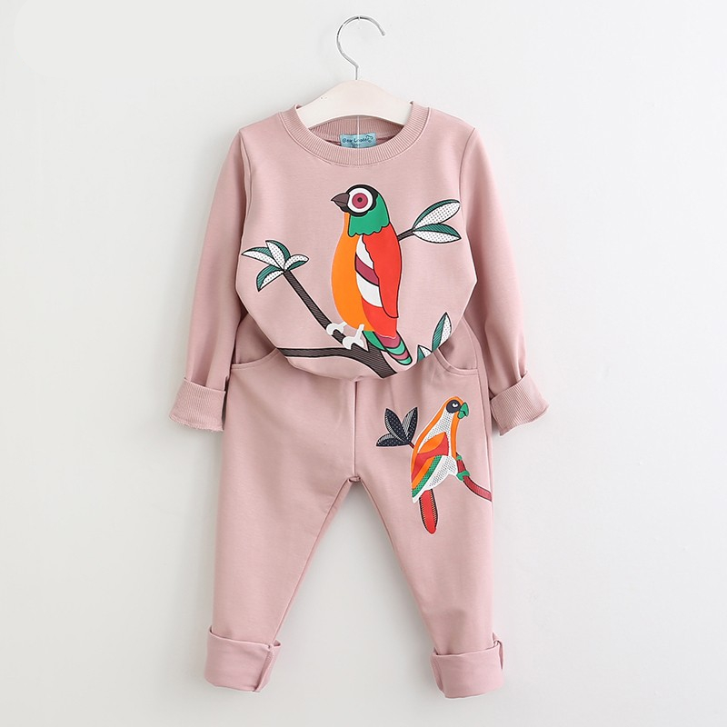 Girl's Sports Bright Cotton Clothes Set (Copy)