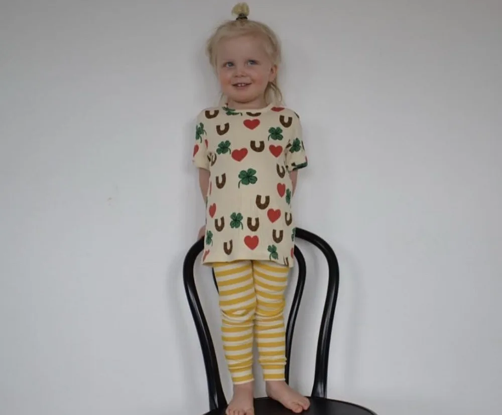 Girls Printed Casual T-Shirt