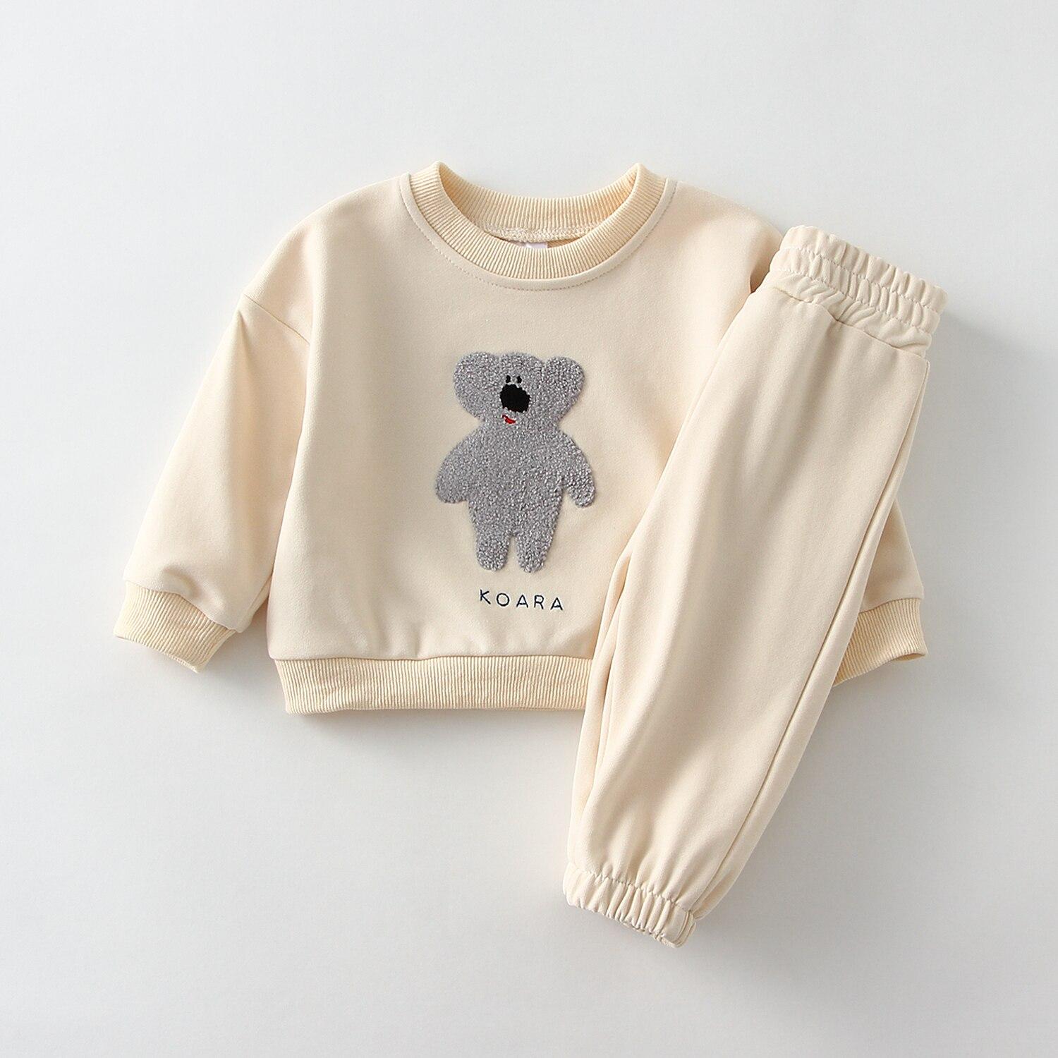 Newborns Knitted Clothing Set, 2 Pcs